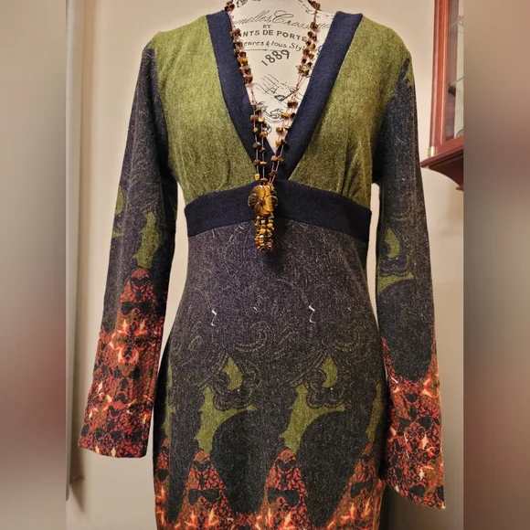 ARYEH ANTHROPOLOGIE - Sweater Dress - Women's Size M - Picture 4 of 13